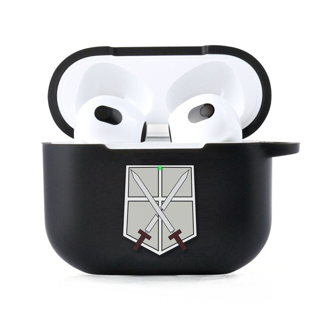 Attack On Titan Traine Logo Airpods 3 Case