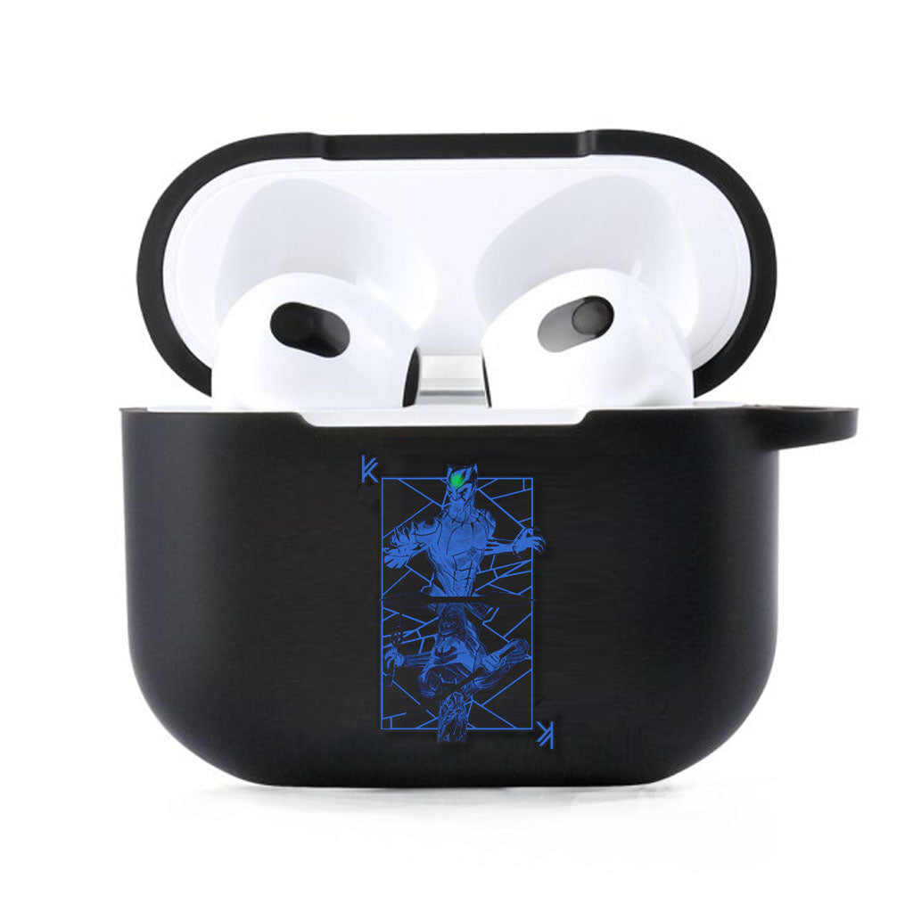 Black Phanter King Card Style Airpods 3 Case